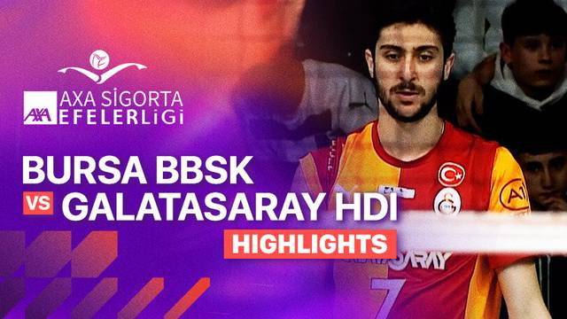 Bursa BBSK vs Galatasaray HDI Sigorta - Highlight | Turkish Men's Volleyball League 2025/26