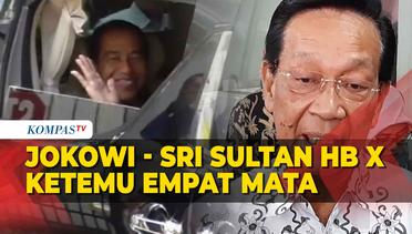 Jokowi dan Sri Sultan Hamengku Buwono X Ketemu Empat Mata, Bahas Apa?