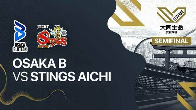 Men Semifinal: Osaka Bluteon vs JTEKT Stings Aichi - Full Match | Men's SV League 2025