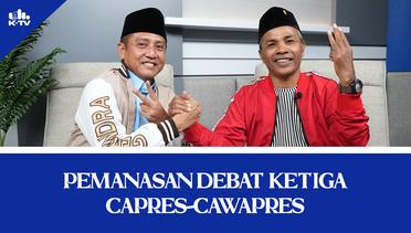 BREAKDOWN | Pemanasan Debat Ketiga Capres 2024 bersama Ketua Partai Gerindra dan Waka PDIP Pamekasan