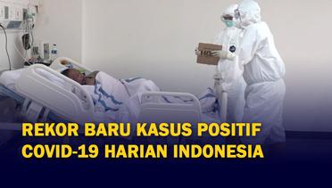 Rekor Baru! Kasus Positif Covid-19 Harian Tembus 64 Ribu di Indonesia