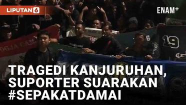 Trending #SepakatDamai dan 'Mataram is Love', Ikrar Damai Suporter Usai Tragedi Kanjuruhan