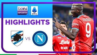 Match Highlights | Sampdoria 0 vs 4 Napoli | Serie A 2021/2022