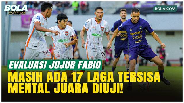 Borneo FC Terpeleset, Fabio Lefundes Bicara Realistis soal Klasemen