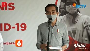 Presiden Jokowi Tinjau Pelaksanaan Uji Klinis Vaksin Covid-19 Tahap III