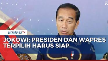 Penetapan Pemenang Pilpres, Jokowi: Setelah Pelantikan Langsung Kerja