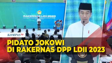[FULL] Jokowi Singgung Kepemimpinan Nasional Kuat, di Pidato Rakernas Lembaga Dakwah Islam Indonesia