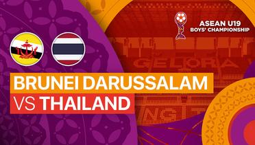 Brunei Darussalam vs Thailand - Full Match | ASEAN U19 Boys Championship 2024