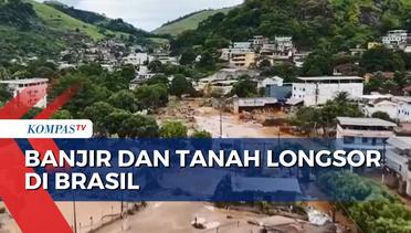 Banjir dan Tanah Longsor di Brasil Tewaskan 23 Orang