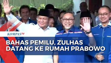 Bahas Pemilu 2024, Zulkifli Hasan Kunjungi Rumah Prabowo Subianto