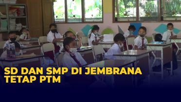 SD dan SMP di Jembrana Tetap PTM Meski Ada Guru dan Siswa yang Positif Covid-19