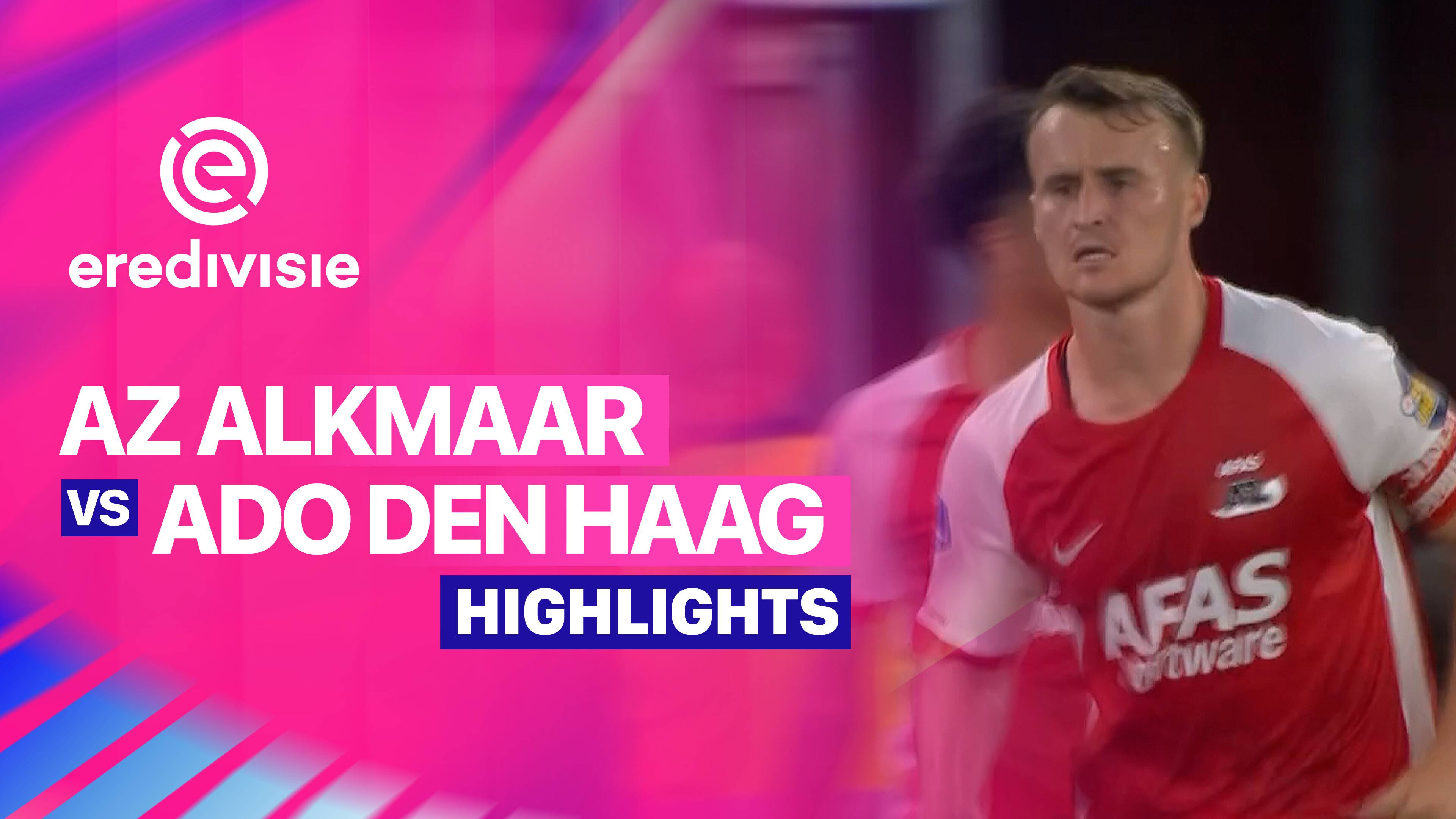 AZ Alkmaar vs Ado Den Haag