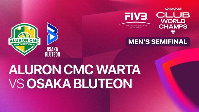 Semi Final: Aluron CMC Warta Zawiercie vs Osaka Bluteon - Full Match | FIVB Men's Volleyball Club World Championship 2025
