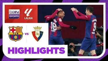 Barcelona vs Osasuna - Highlights | LaLiga Santander 2023/2024