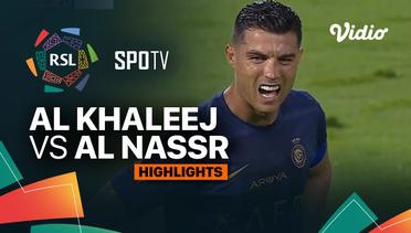 Al Khaleej vs Al Nassr - Highlights | ROSHN Saudi League 2023/24