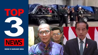 [TOP 3 NEWS] Respons KPU soal Format Debat, Barang Curian Oknum TNI, Jokowi Kunker ke 3 Negara