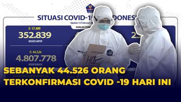 Angka Kematian Meningkat, Berikut Data Lengkap Situasi Covid-19 di Indonesia 13 Februari 2022
