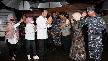 Tiba di Sidoarjo, Presiden Jokowi dan Ibu Iriana Ajak Para Pengawal Makan Bersama, 6 Februari 2023