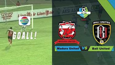 Goal Beto De Paulla - Madura United (2) vs Bali United (2) | Go-Jek Liga 1