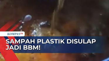 Warga Grobogan Jateng Sulap Limbah Sampah Plastik Jadi BBM Serupa Jenis Premium & Solar!