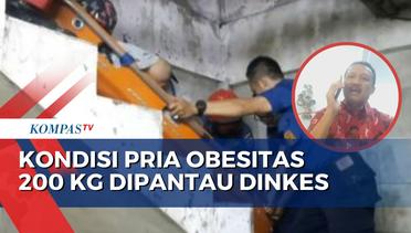 Kadinkes Bentuk Tim Pantau Kondisi Pria Obesitas Berbobot 200 Kg di Grobogan