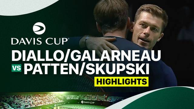 Diallo/Galarneau (CAN) vs Patten/Skupski (GBR) - Highlights | Davis Cup Finals Group Stage 2024
