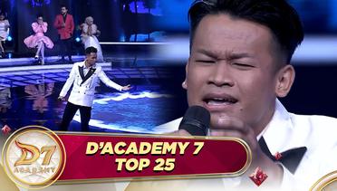 Sastra Bikin Merinding! “Tak Tega” Dibawakan Dengan Suara Emas & Penuh Penghayatan | D'Academy 7 Top 25