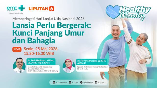 Lansia Perlu Bergerak: Kunci Panjang Umur dan Bahagia