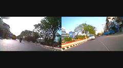 Motorcycle Action 2CH Camera (kamera depan-belakang seperti motoGP) FALCON SYS-HD-C3 HD720p