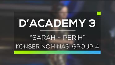 Sarah, Tasikmalaya - Perih (Konser Nominasi Group 4)