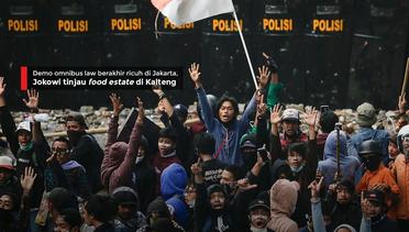 Demo Jakarta 9 Oktober 2020 Video Lokadata