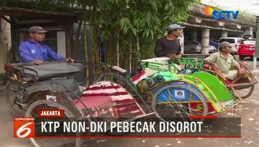 Polemik Becak Beroperasi di Jakarta - Liputan6 Malam