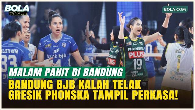 Gresik Phonska Plus Terlalu Tangguh, Bandung BJB Tandamata Tersungkur di Hadapan Pendukung