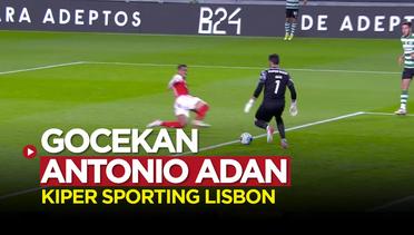 Gerakan Tipuan Berani ala Kiper Sporting Lisbon, Antonio Adan
