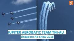 #VLOG EKBIS LIPUTAN6.COM - Jupiter Aerobatic Team Pukau Pengunjung Singapore Air Show 2018