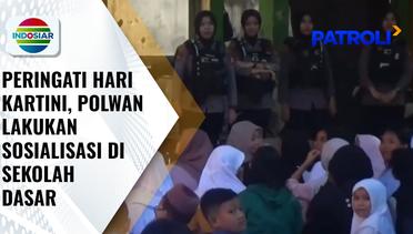 Peringati Hari Kartini, Polwan Lakukan Sosialisasi ke Sekolah Dasar di Makassar | Patroli