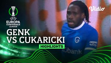 Genk vs Cukaricki - Highlights | UEFA Europa Conference League 2023/24