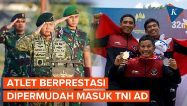 Dudung Permudah Atlet Prestasi Masuk TNI AD: Kalau Sudah Tingkat Provinsi Merem Saja Masuk