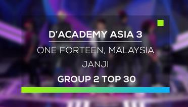 D'Academy Asia 3 : One Forteen, Malaysia - Janji