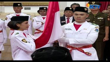 68 Anggota Paskibraka Dikukuhkan Presiden Jokowi - Liputan6 Siang