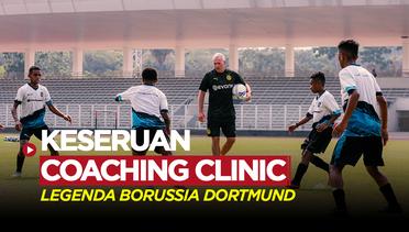 Intip Keseruan Coaching Clinic Legenda Borussia Dortmund yang Diikuti Papua Football Academy