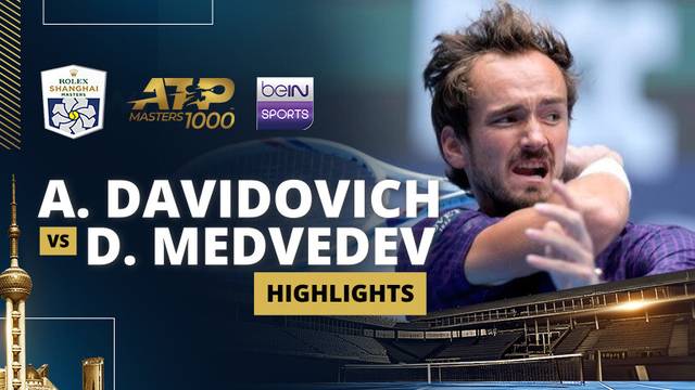 A. Davidovich Fokina vs D. Medvedev - Highlight | ATP 1000: Rolex Shanghai Masters 2025