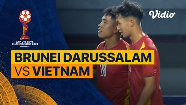 Mini Match - Brunei Darussalam vs Vietnam | AFF U-19 Championship 2022