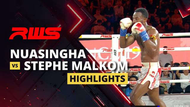 Nuasingha vs Stephe Malkom Lebreton  - Highlight | RWS Muay Thai 2026
