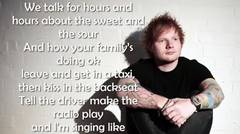 Ed Sheeran - Shape of you (Lyrics)