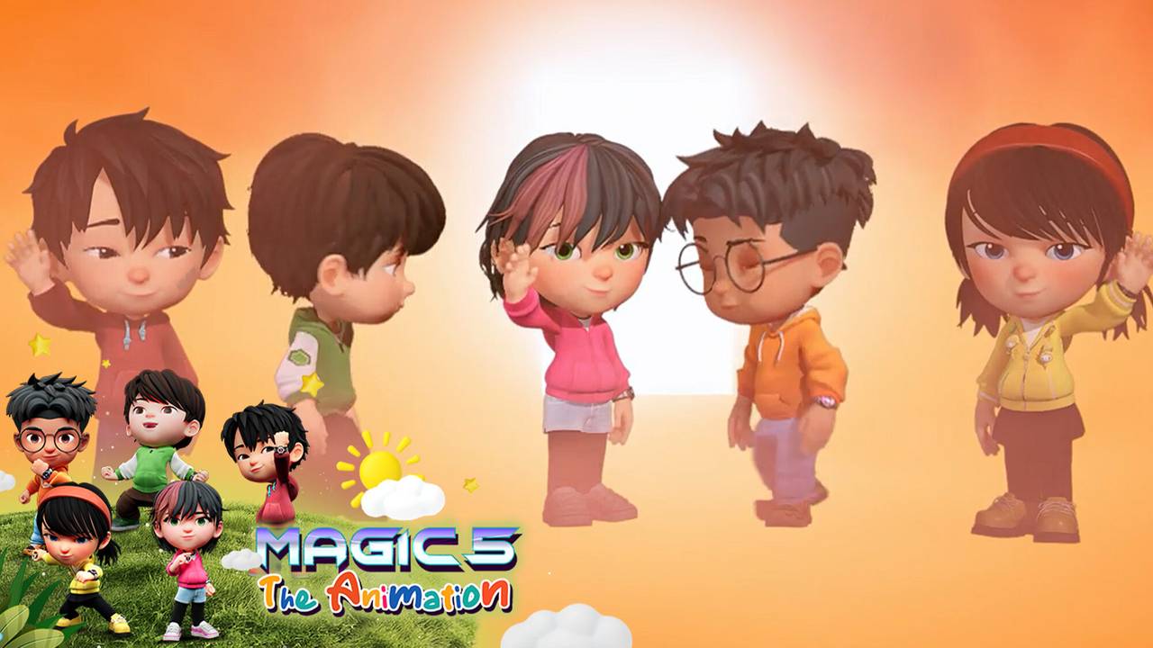 [Gratis] Magic 5 The Animation - Magic 5 Datangi Pesta Di Negeri Cermin ...