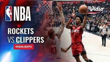 Houston Rockets vs LA Clippers - Highlights | NBA Regular Season 2023/24