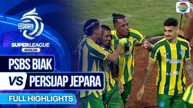 PSBS Biak VS Persijap Jepara - Full Highlights | BRI Super League 2025/26