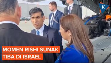 Momen PM Inggris Mendarat di Israel untuk Bertemu Netanyahu