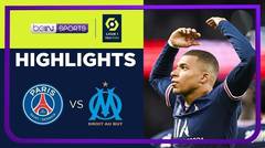 Match Highlights | PSG 2 vs 1 Marseille | Ligue 1 2021/2022